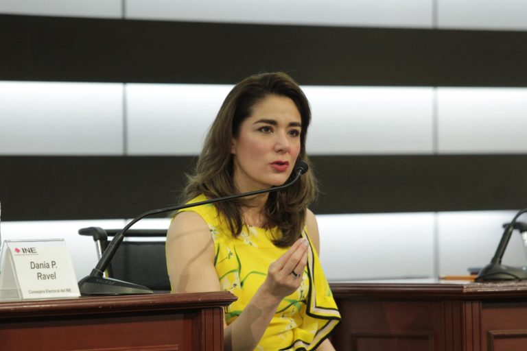 Dania Ravel Cuevas, Consejera Electoral del INE.