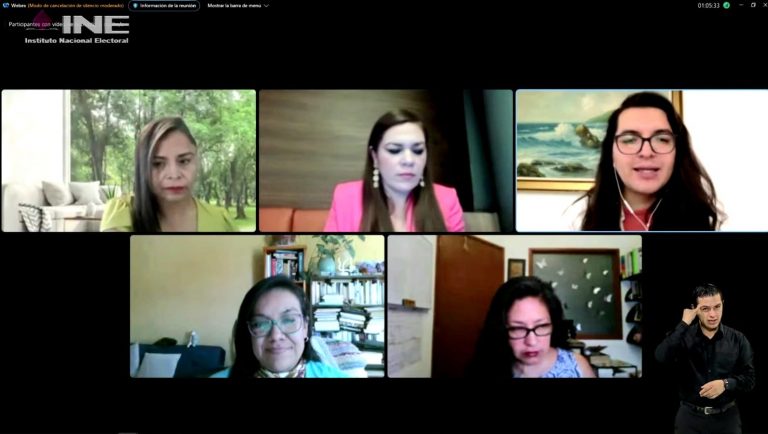 Las autorías hablan “La paridad, una realidad aún por construir en los congresos locales de México”.