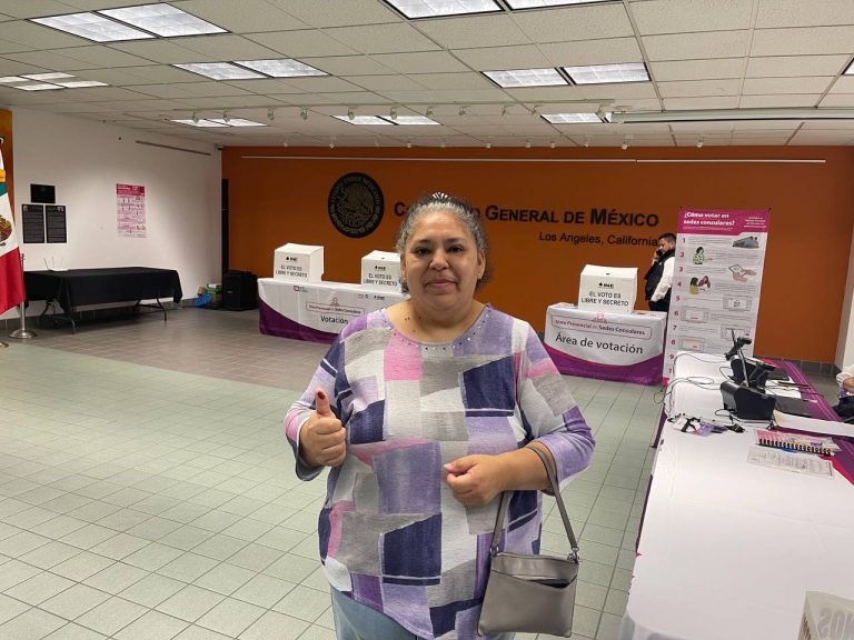 Voto presencial con sedes consulares.