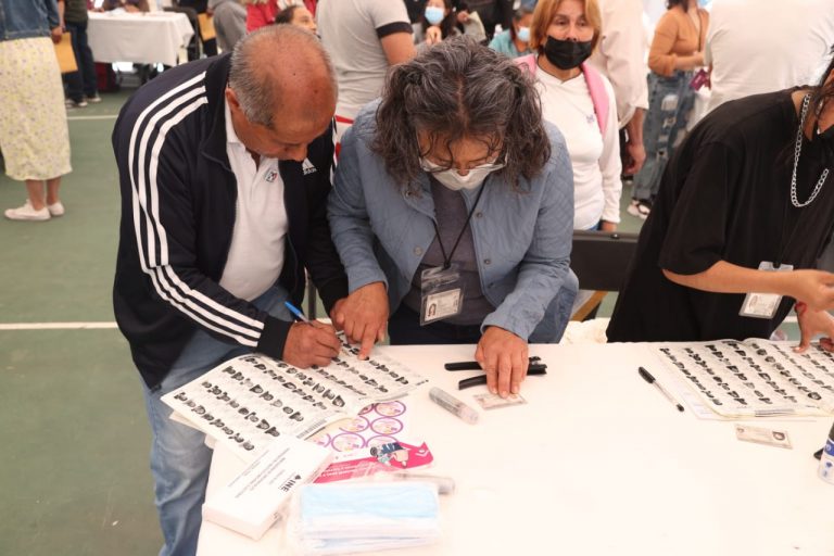 Votaciones Casilla, Coahuila y Estado de México.