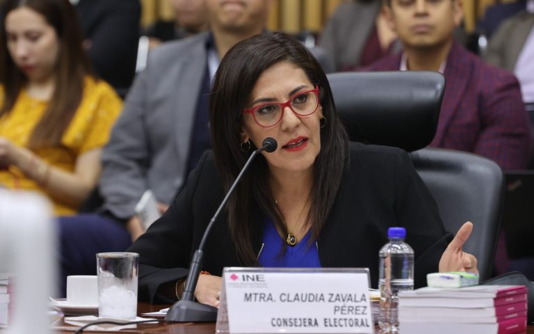 Claudia Zavala Pérez, Consejera Electoral.