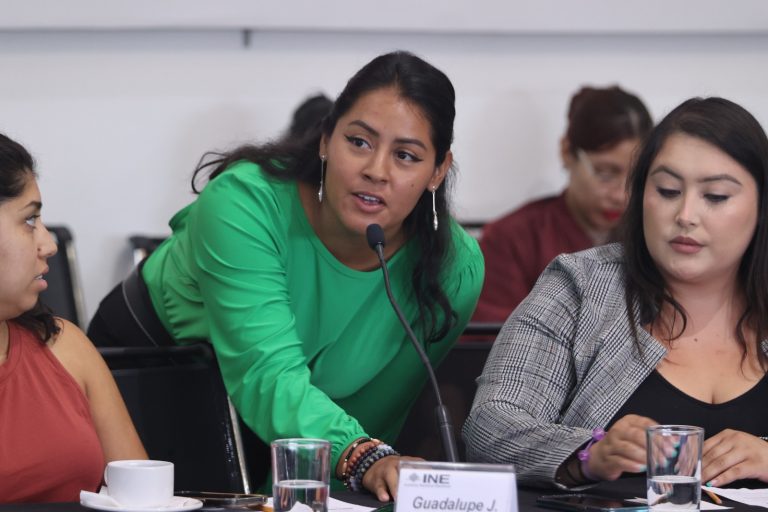 Encuentro entre el INE y Jóvenes Dreamers.