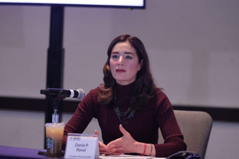 Dania Ravel Cuevas, Consejera Electoral y Presidenta de la Comisión de Igualdad de Género y No Discriminación del INE.
