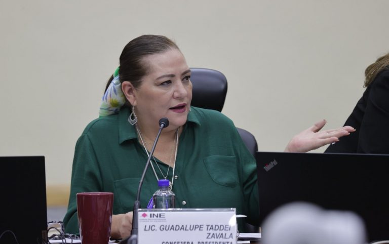 Guadalupe Taddei Zavala, Consejera Presidenta