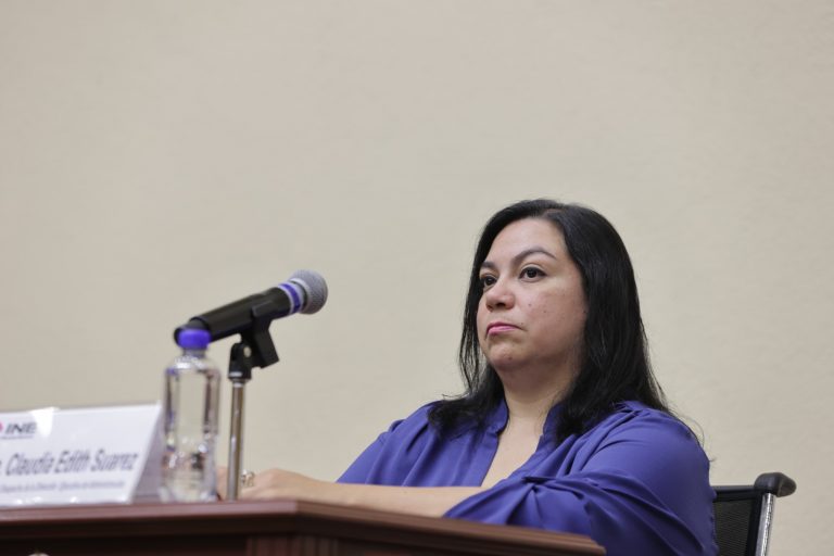 Claudia Edith Suárez Ojeda, Encargada del Despacho de la dirección Ejecutiva de Administración.