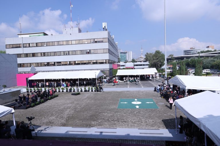 Ceremonia Cívica con motivo del Inicio del Proceso Electoral Federal 2023-2024.