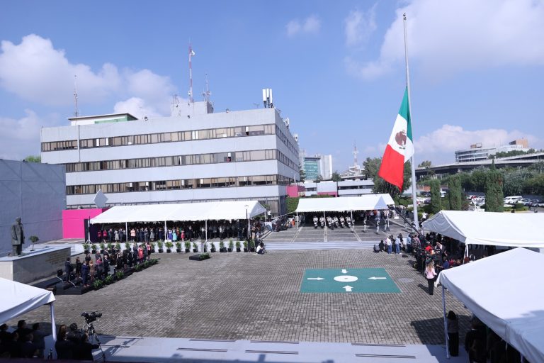 Ceremonia Cívica con motivo del Inicio del Proceso Electoral Federal 2023-2024.
