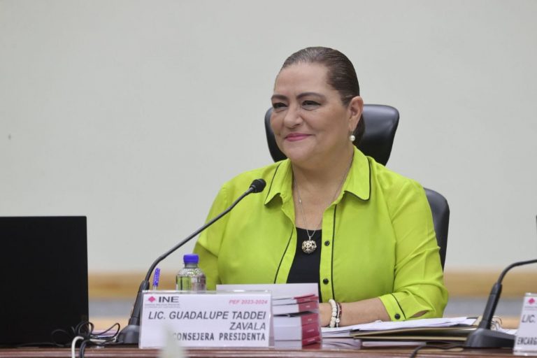 Guadalupe Taddei Zavala, Consejera Electoral del INE.