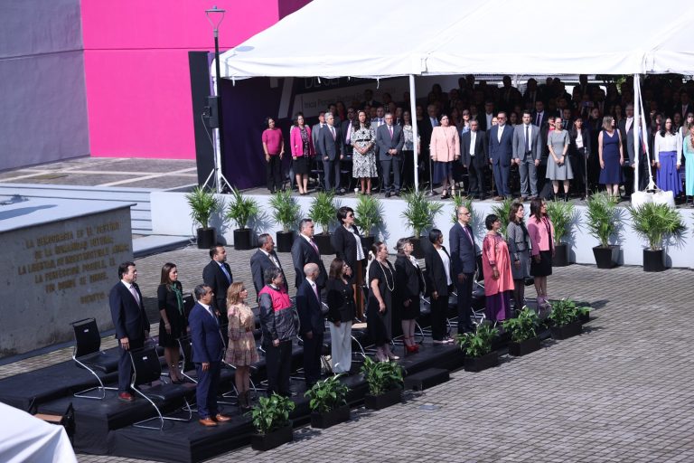 Ceremonia Cívica con motivo del Inicio del Proceso Electoral Federal 2023-2024.