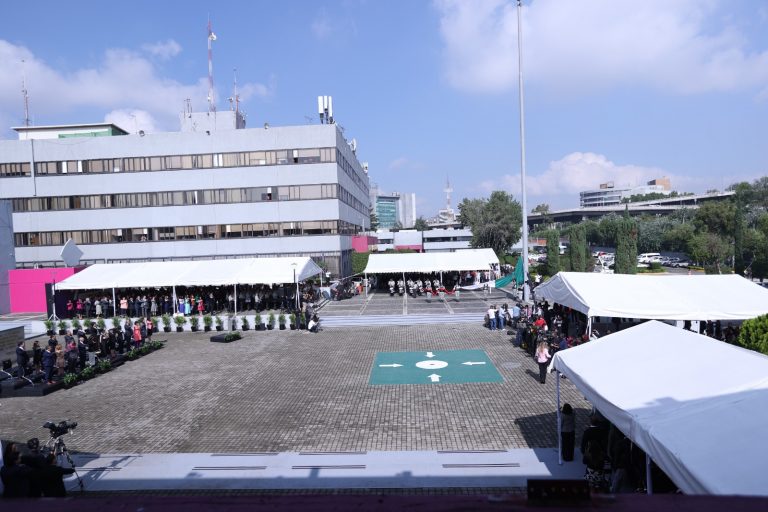 Ceremonia Cívica con motivo del Inicio del Proceso Electoral Federal 2023-2024.