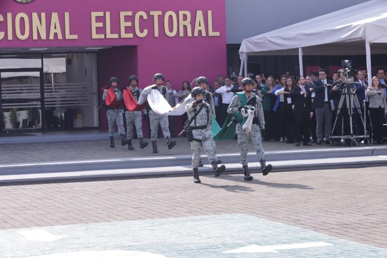 Ceremonia Cívica con motivo del Inicio del Proceso Electoral Federal 2023-2024.