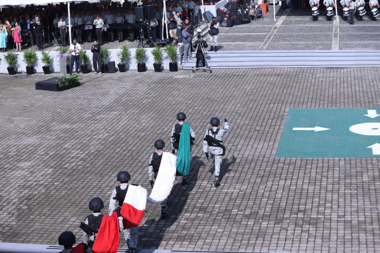 Ceremonia Cívica con motivo del Inicio del Proceso Electoral Federal 2023-2024.