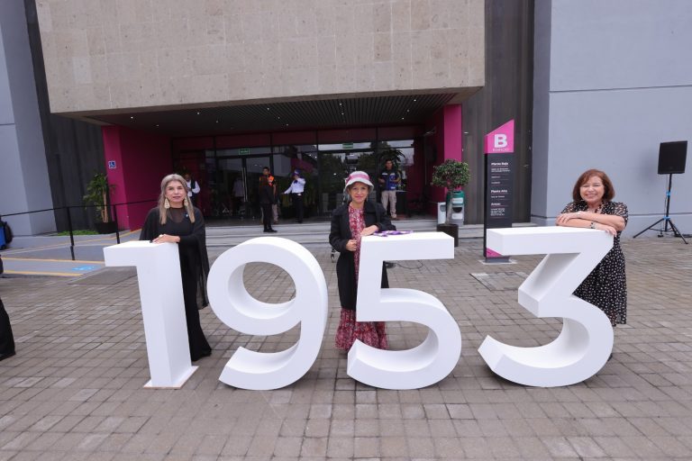 Evento titulado 70 años del voto de las Mujeres en México: Forjadoras de la Democracia.
