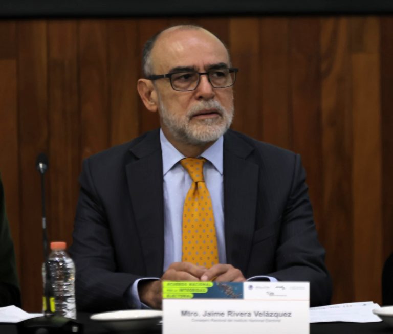 Jaime Rivera Velázquez, Consejero Electoral del INE.