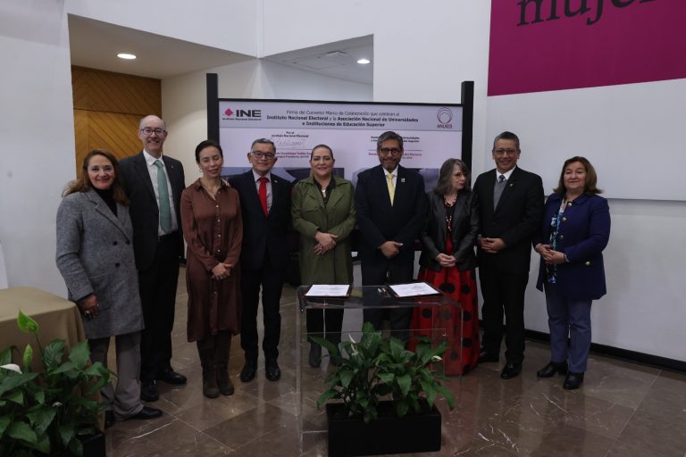 Firma de Convenio y Colaboración con la ANUIES de la República Mexicana.