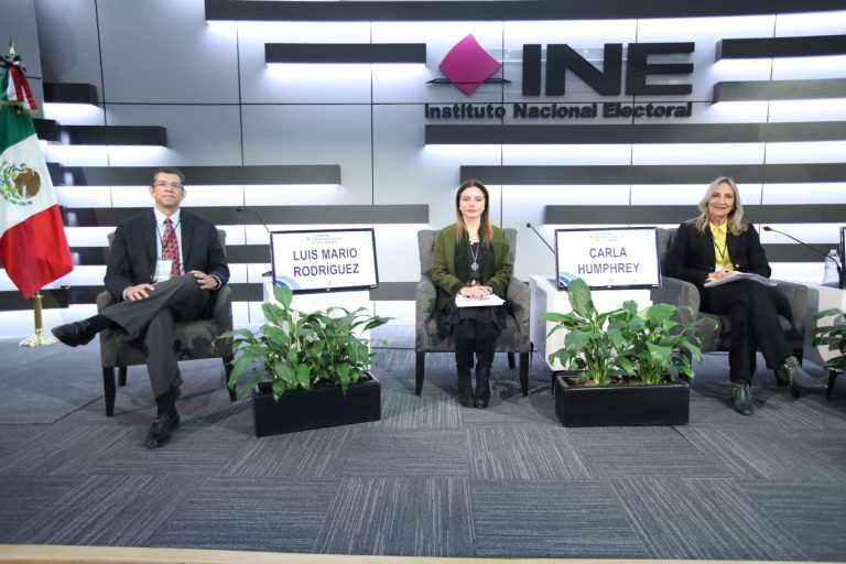 Panel “Equidad en la contienda: La fiscalización ante la nueva forma de promoción política”.