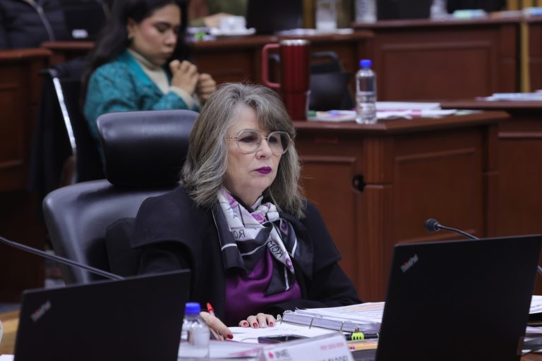 María Elena Cornejo Esparza, encargada del despacho de la Secretaría Ejecutiva.