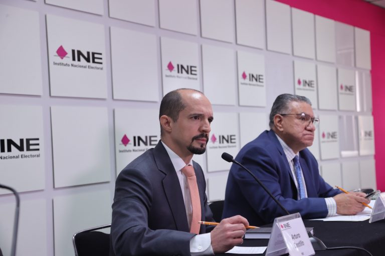 Conferencia de prensa del Voto de los Mexicanos Residentes en el Extranjero.