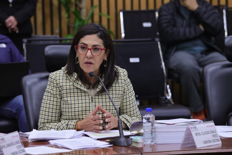Claudia Zavala Pérez, Consejera Electoral.