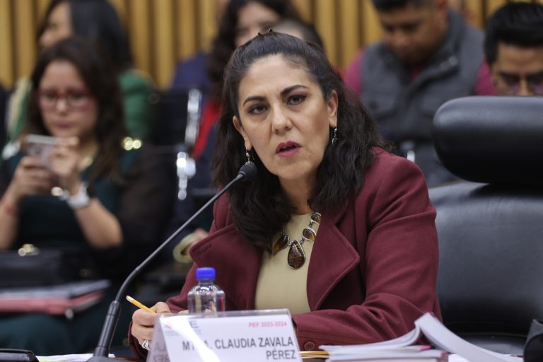 Claudia Zavala Pérez, Consejera Electoral.