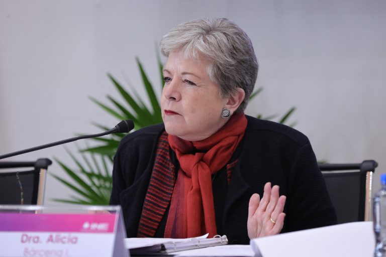 Alicia Barcena Ibarra, Secretaria de Relaciones Exteriores.