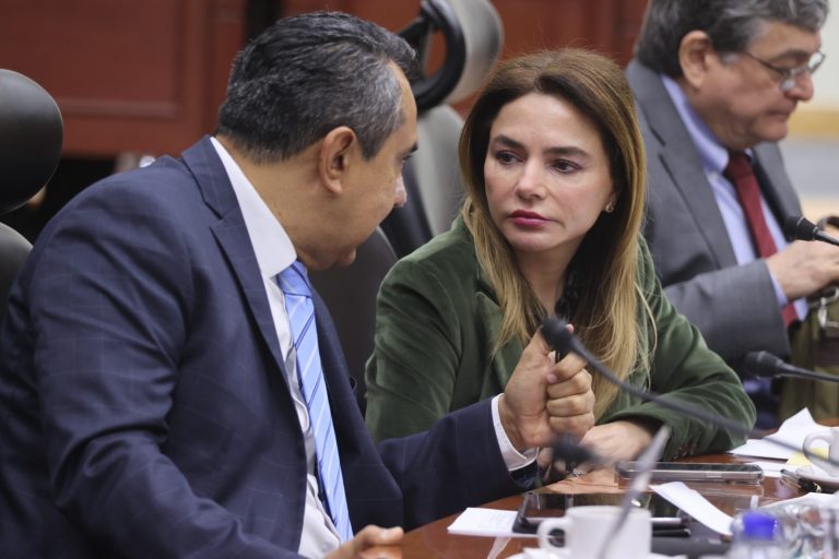 Jorge Montaño y Carla Humphrey, Consejera y Consejero Electorales.