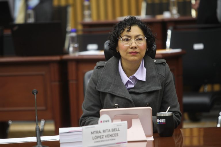 Rita Bell López Vences Consejera Electoral.