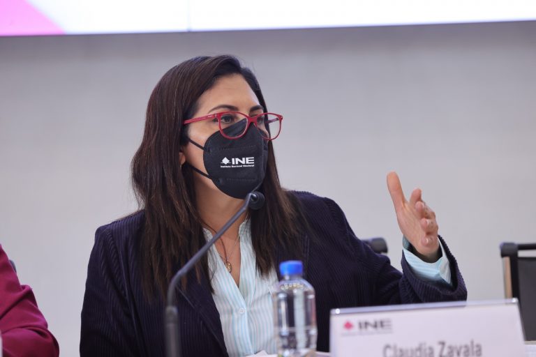 Claudia Zavala Pérez, Consejera Electoral.