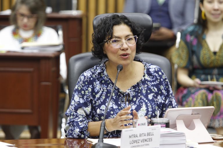 Rita Bell López Vences, Consejera Electoral.