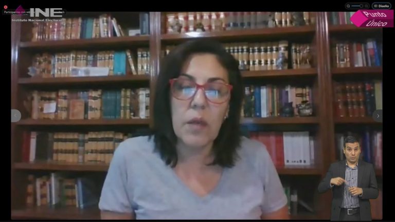 Claudia Zavala Pérez, Consejera Electoral.