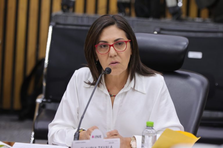 Claudia Zavala Pérez, Consejera Electoral.