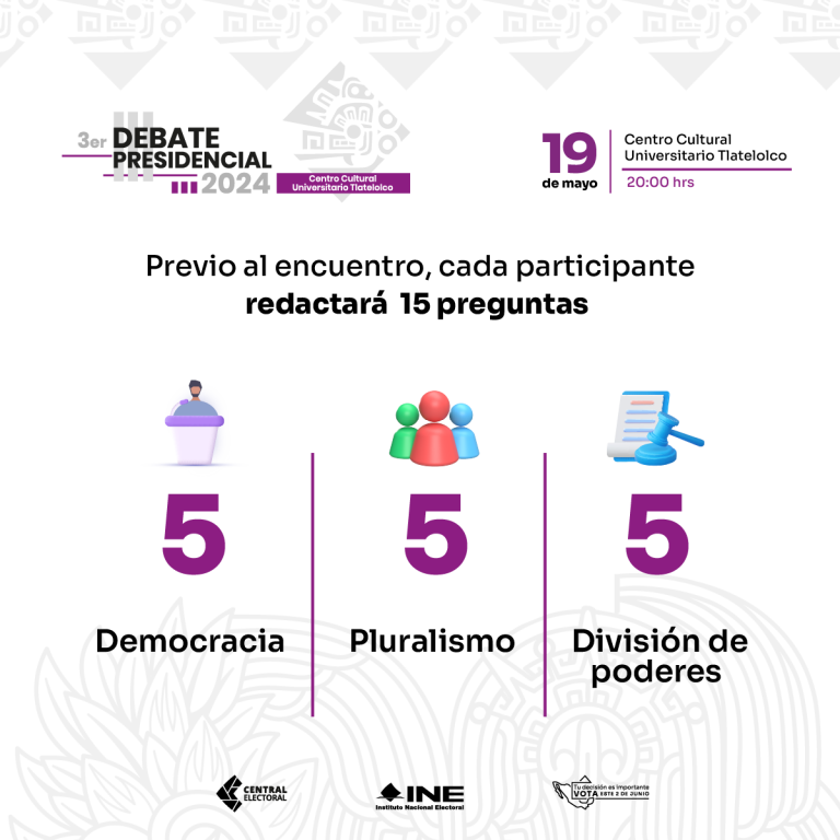 Tercer debate presidencial 4