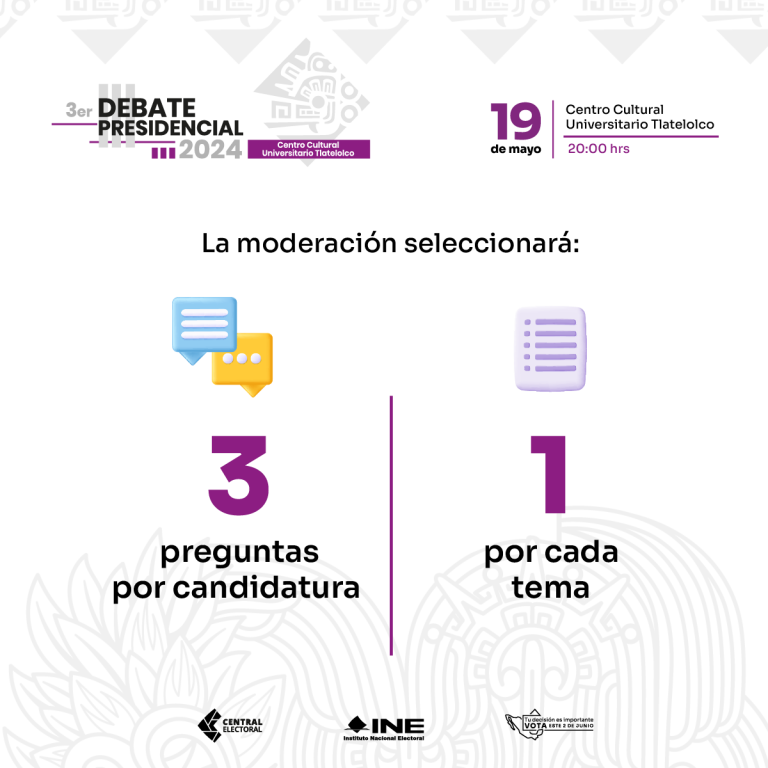 tercer debate presidencial 3