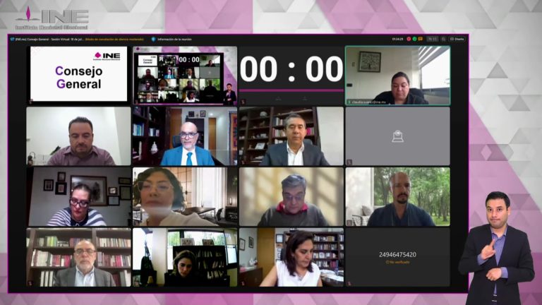 Sesión Extraordinaria del  Consejo General.