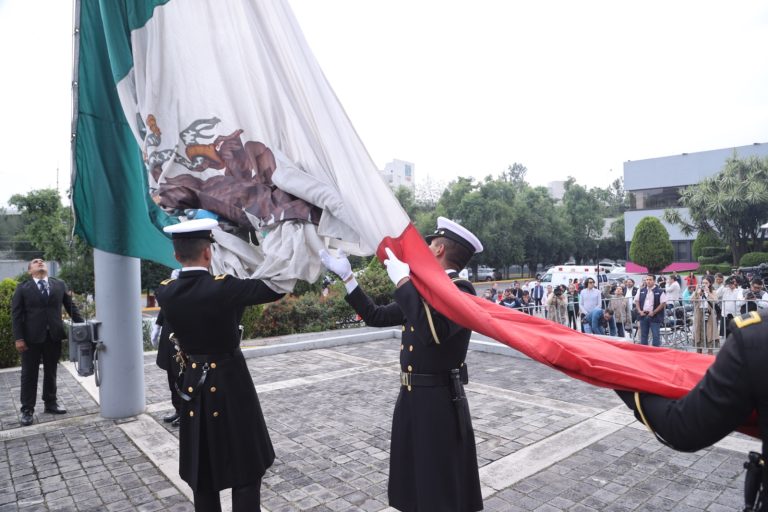 Ceremonia Cívica de Honores a la Bandera, con motivo del Inicio del Proceso Electoral Extraordinario del Poder Judicial de la Federación 2024-2025.