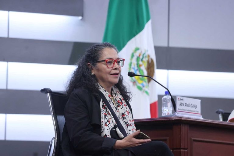 Aleida Calleja Gutiérrez, , Directora General del Instituto Mexicano de la Radio.