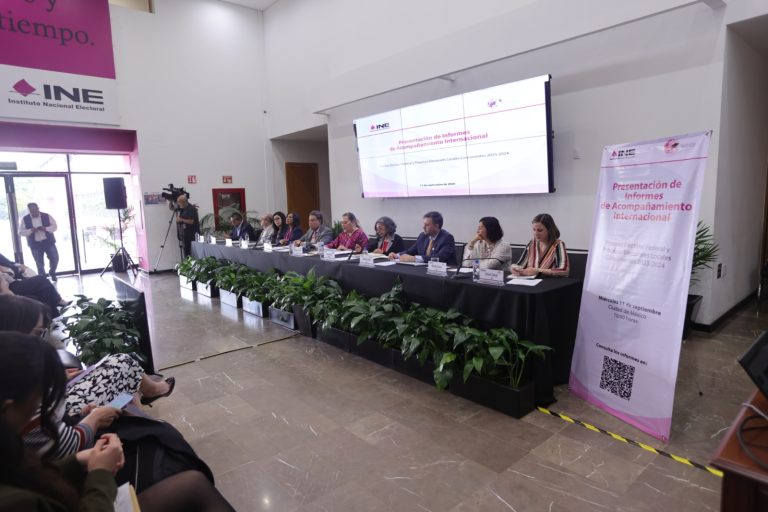 Presentación de Informes de Acompañamiento Internacional de Procesos Electorales Federales y Concurrentes 2023-2024.