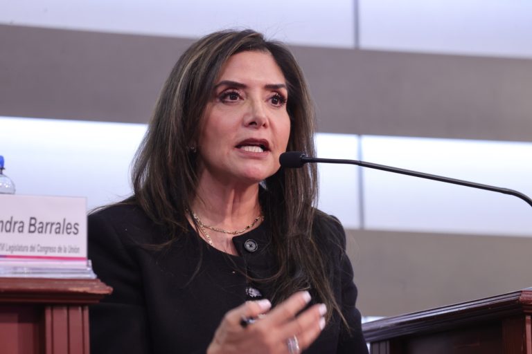 María Alejandra Barrales Magdaleno, Senadora.