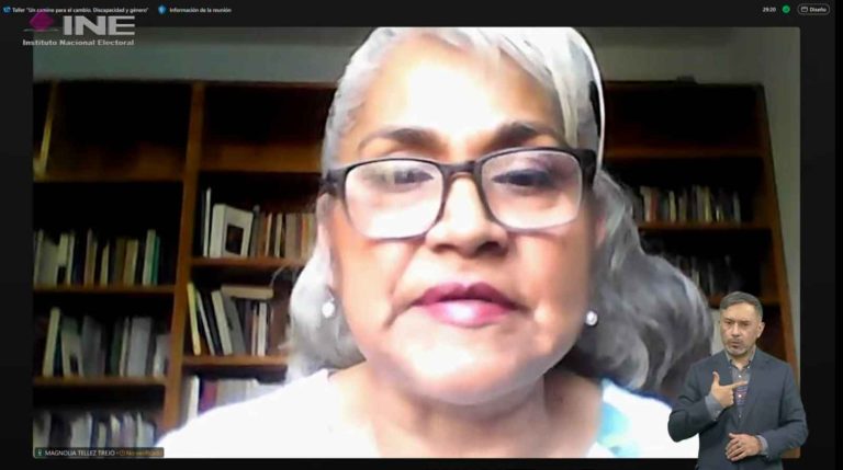 Magnolia Téllez Trejo, Psicoterapeuta y capacitadora en temas de discapacidad y prevención de las violencias hacia las mujeres, niñas, niños y adolescencias.