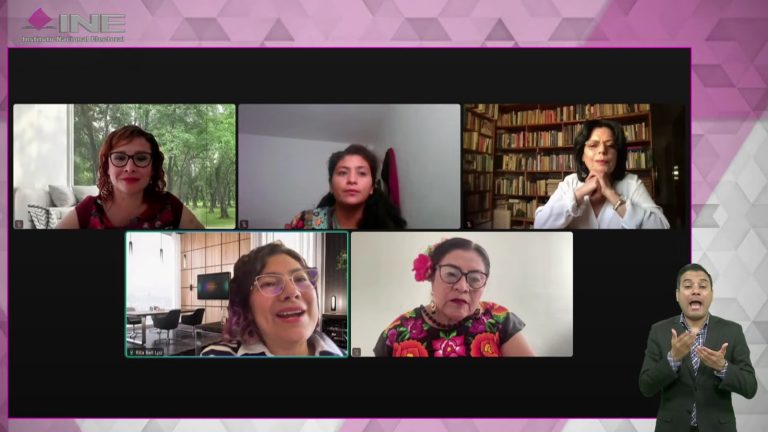 Presentación de libro “Tres décadas de activismo político de mujeres indígenas”.