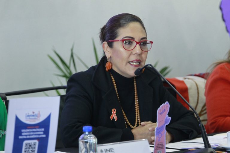 Claudia Zavala Pérez, Consejera Electoral y Presidenta de la Comisión de Igualdad de Género y No Discriminación del INE.