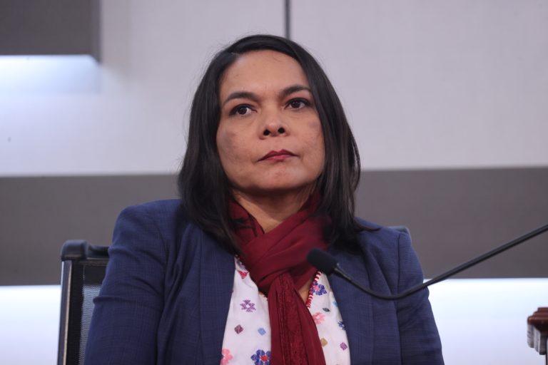 Beatriz Mojica Morga, Senadora.