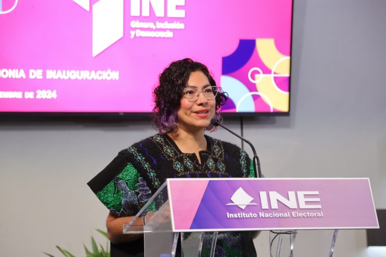 Rita Bell López Vences, Consejera Electoral del INE.