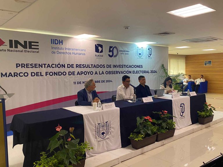 Presentación de resultados de las investigaciones en el marco del Fondo de Apoyo a la Observación Electoral FAOE 2024.