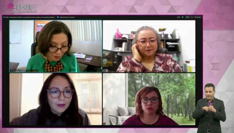 Presentación del Libro INE “La participación de las mujeres en los partidos políticos”.