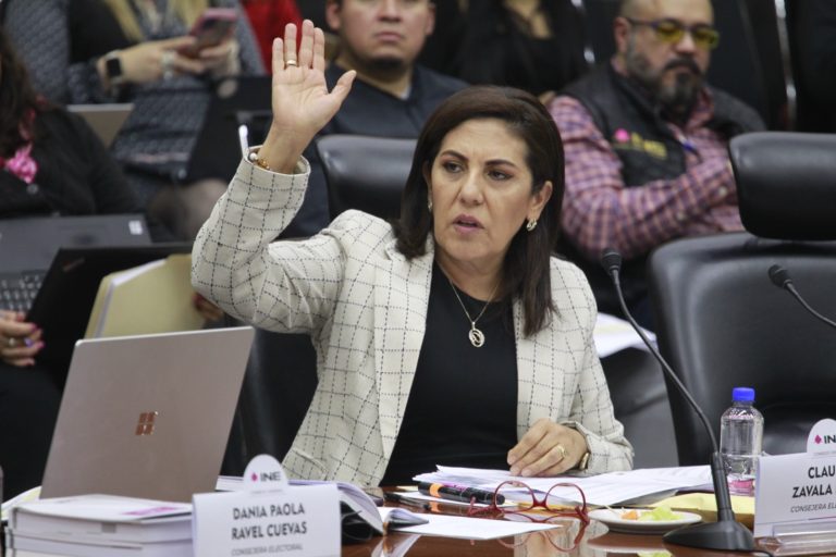 Claudia Zavala Pérez, Consejera Electoral.
