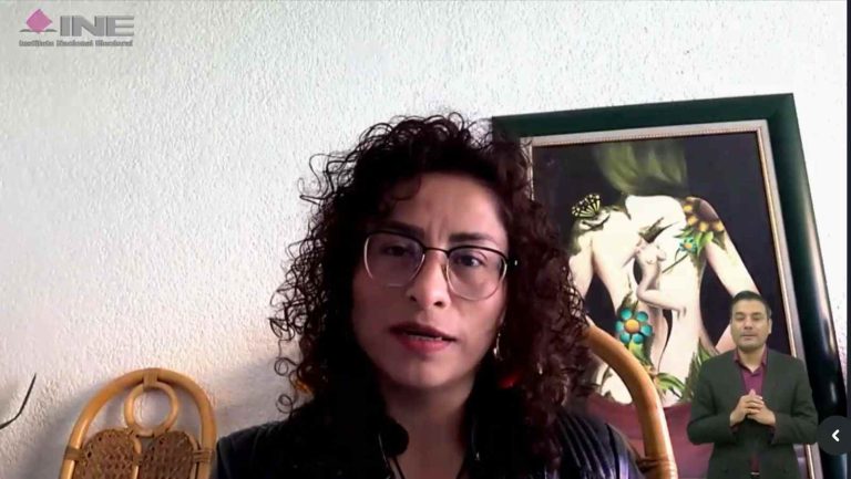 Karla Jannette Ortiz Gómez, Docente de la Facultad Latinoamericana de Estudios de Ciencias Sociales (FLACSO México).