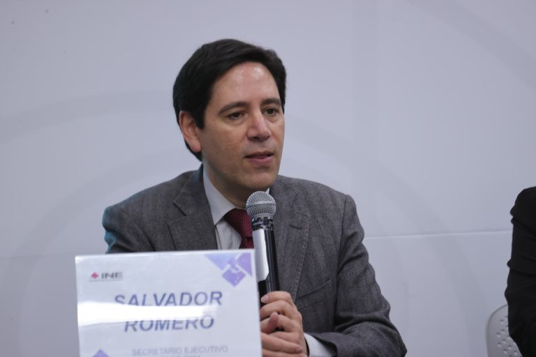 Salvador Romero, Secretario Ejecutivo del IFAO 2024. (Foto INE)