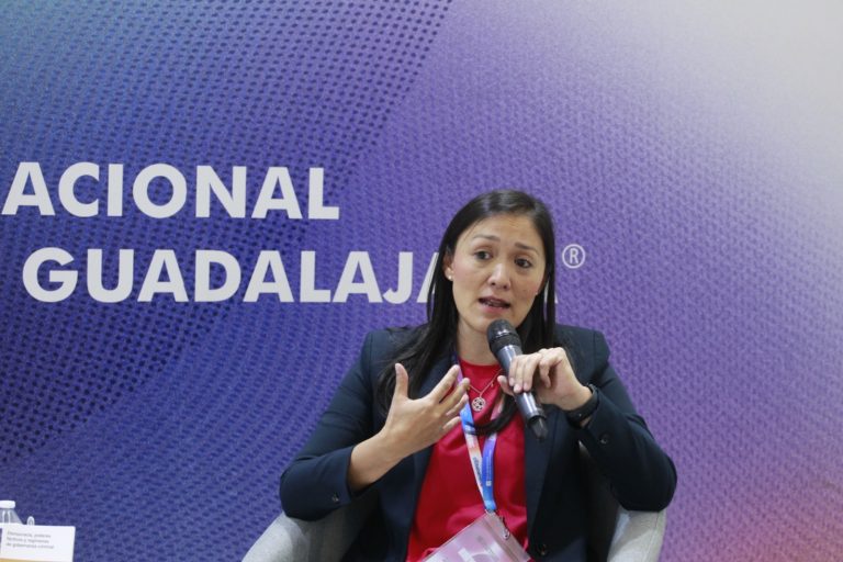 Sandra J. Ley Gutiérrez, Autora. (Foto INE)