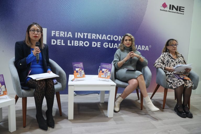 Presentación del Cuadernillo “Atención de la Violencia Política contra las Mujeres en razón de Género en el marco del Proceso Electoral Federal 2023-2024”. (Foto INE)